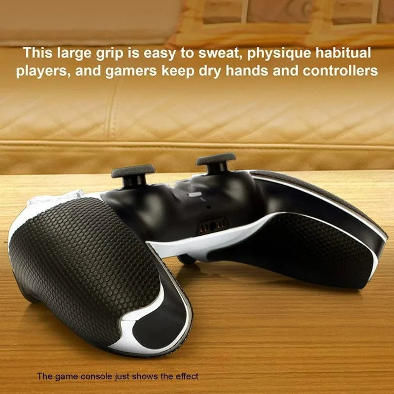 Textured Rubber Anti-Slip Antislip Sweat Absorbent Sticker Cover Perfromance Grip for Playstaion 5 PS5 Controller