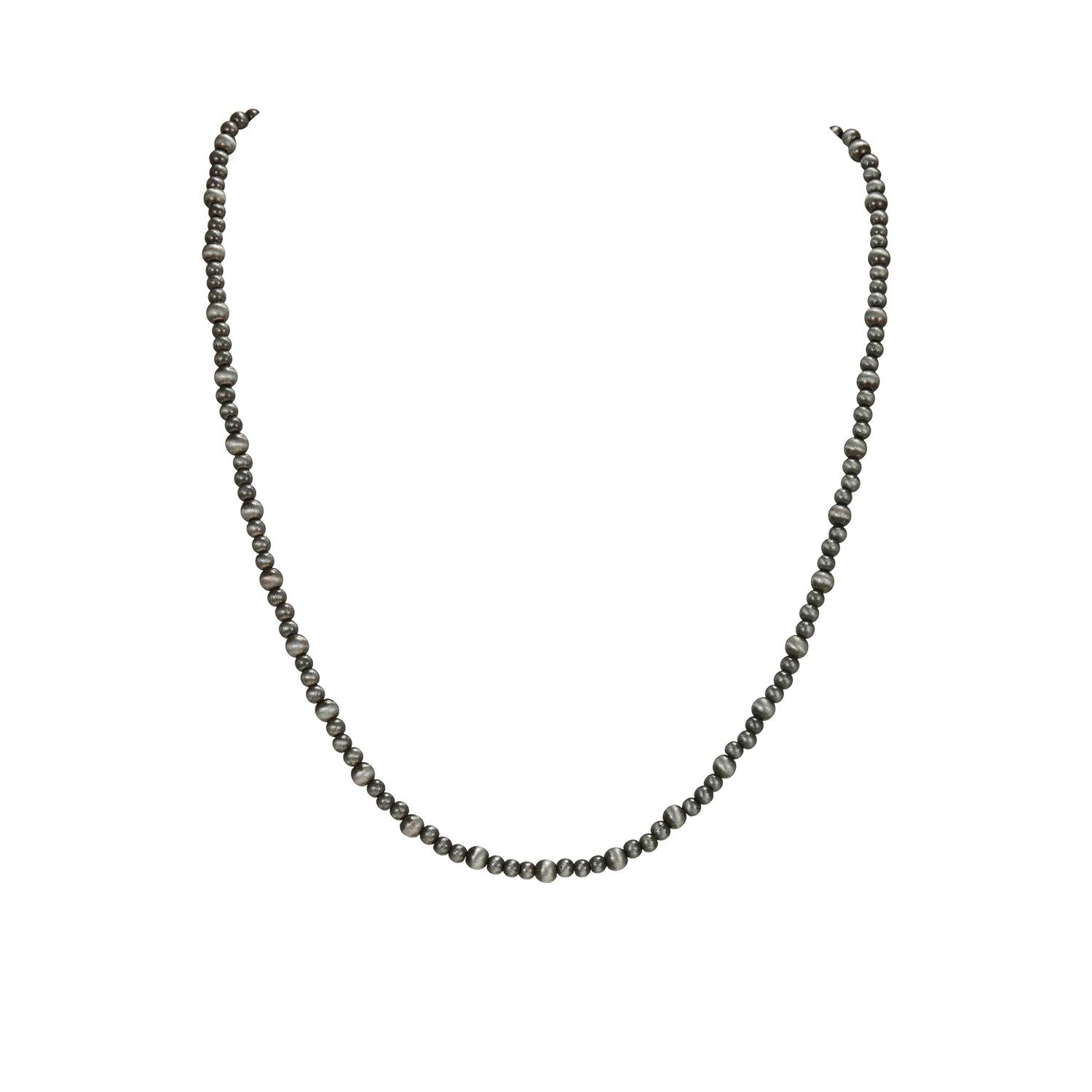 Fashionable retro brushed Navojo beaded neck fitting women's necklace
