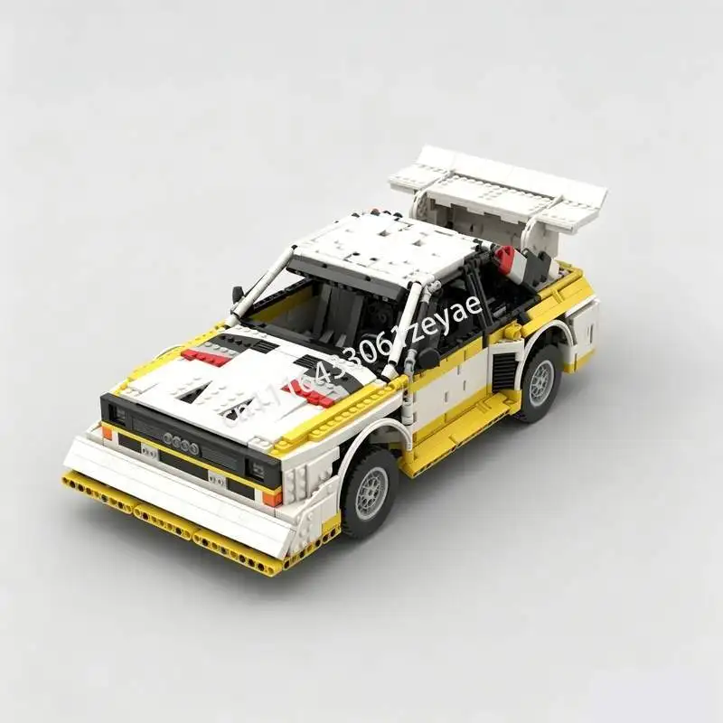 

NEW 2525PCS Rally Car Model Custom Puzzle DIY Creative Assembly Racing Vehicle Building Blocks Technology Toy Collectible Gifts