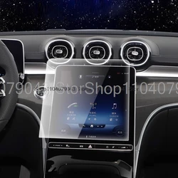 Tempered glass Screen protector film For Mercedes-Benz GLC X254  Classe C W206 2023 -2024 car LCD gps Navigation anti-scratch