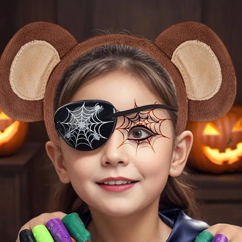 Monkey Costumes Set Animal Ears and Tail Set Monkey Fancy Dress Accessories Plush Ears Headband Halloween Cosplay Props