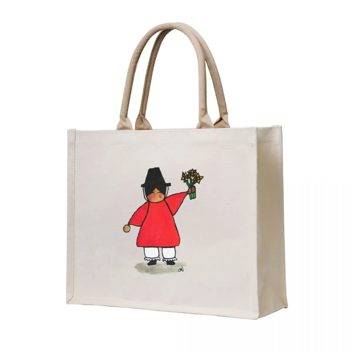 

Daffodils dau (Daffodils two - Welsh design) Tote Bag personalized tote reusable shopping bag tote bag university