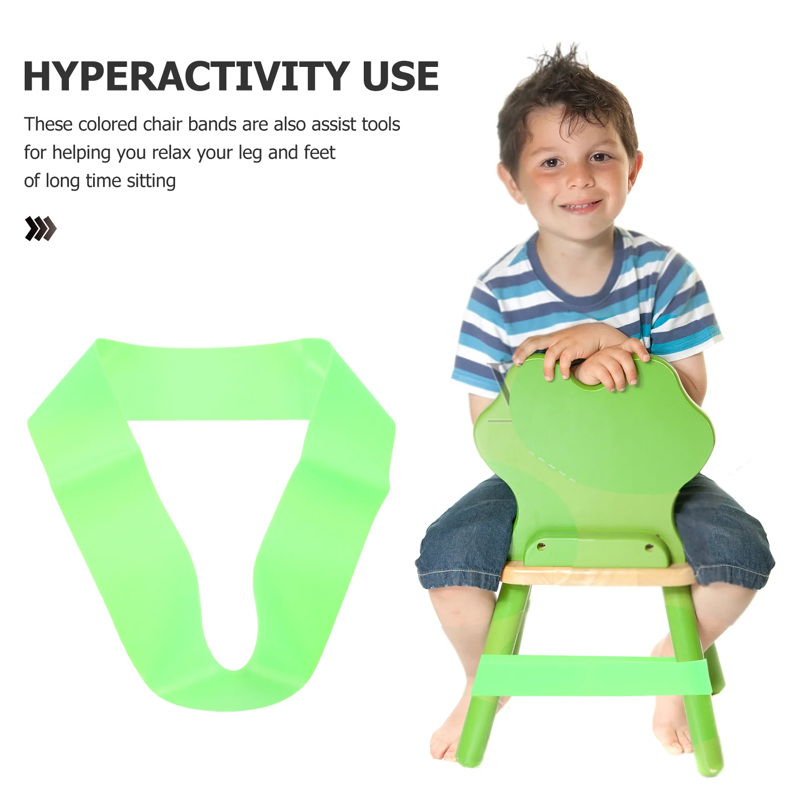 10 Pcs Elastic Table Chair Straps Bands Colorful Leg Relaxing Classroom Multi Use Fidget Feet Bouncy Decorative