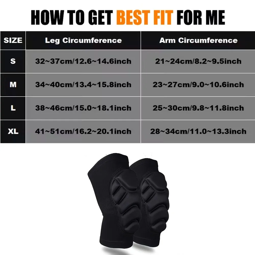 2pcs Unisex Knee & Elbow Sleeve Set，Thickened Elbow Support Sleeves for Men And Women, Featuring Padded Elbow Cushions