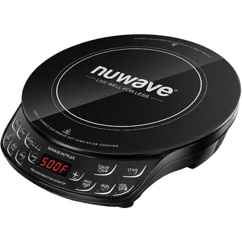 Estufa de inducción, vidrio cerámico inastillable de 10,25