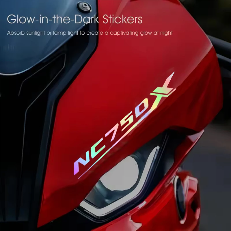 

Fit For NC750X NC750 750X NC 750 X 2017 2018 2019 2020 2021 2022 2023 Motorcycle Glow Stickers Reflective Decal Waterproof