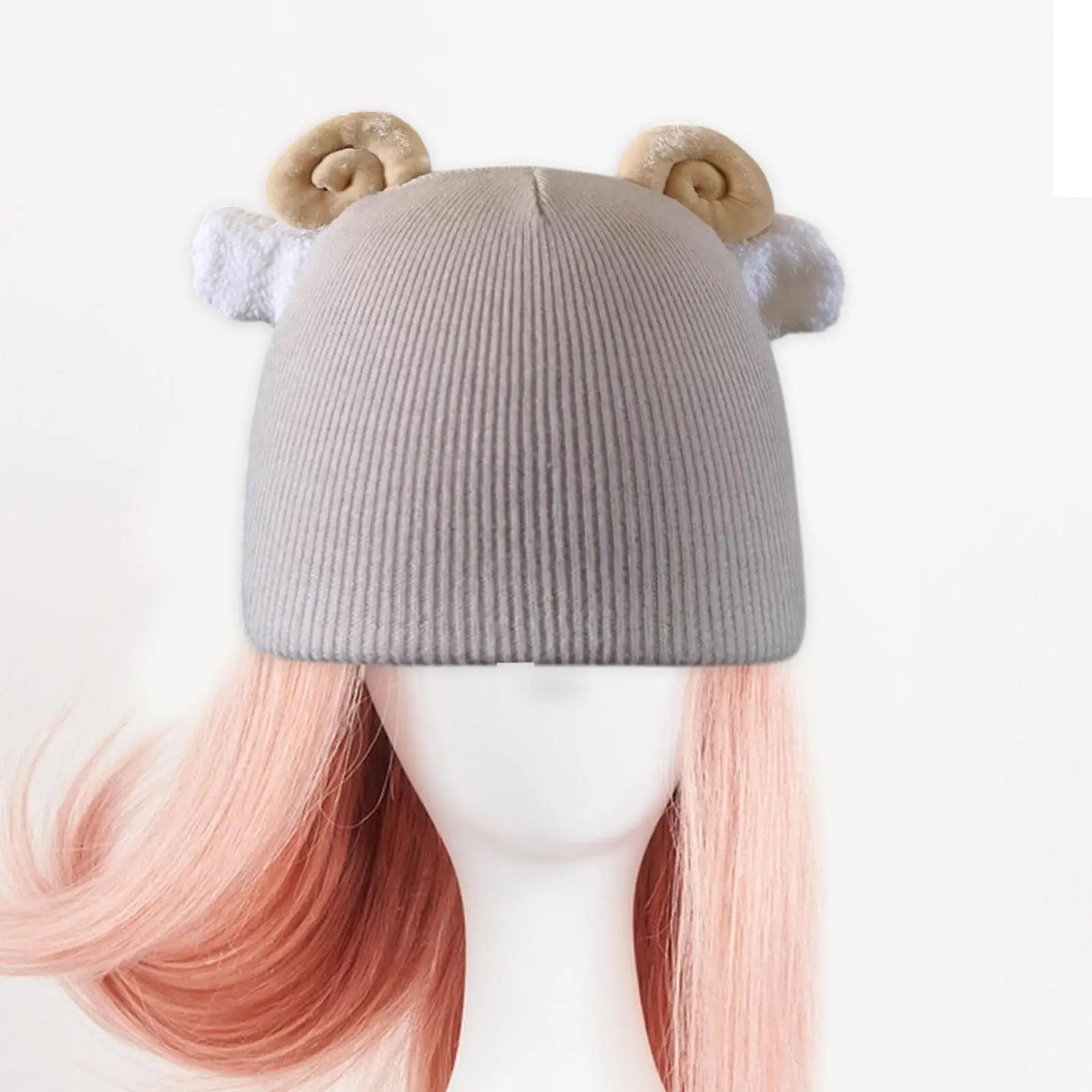 

Snow Ski Helmet Cover Knitted Beanie Winter Cute Paragliding Skating Women Men Stretch Ski Helmet Decor