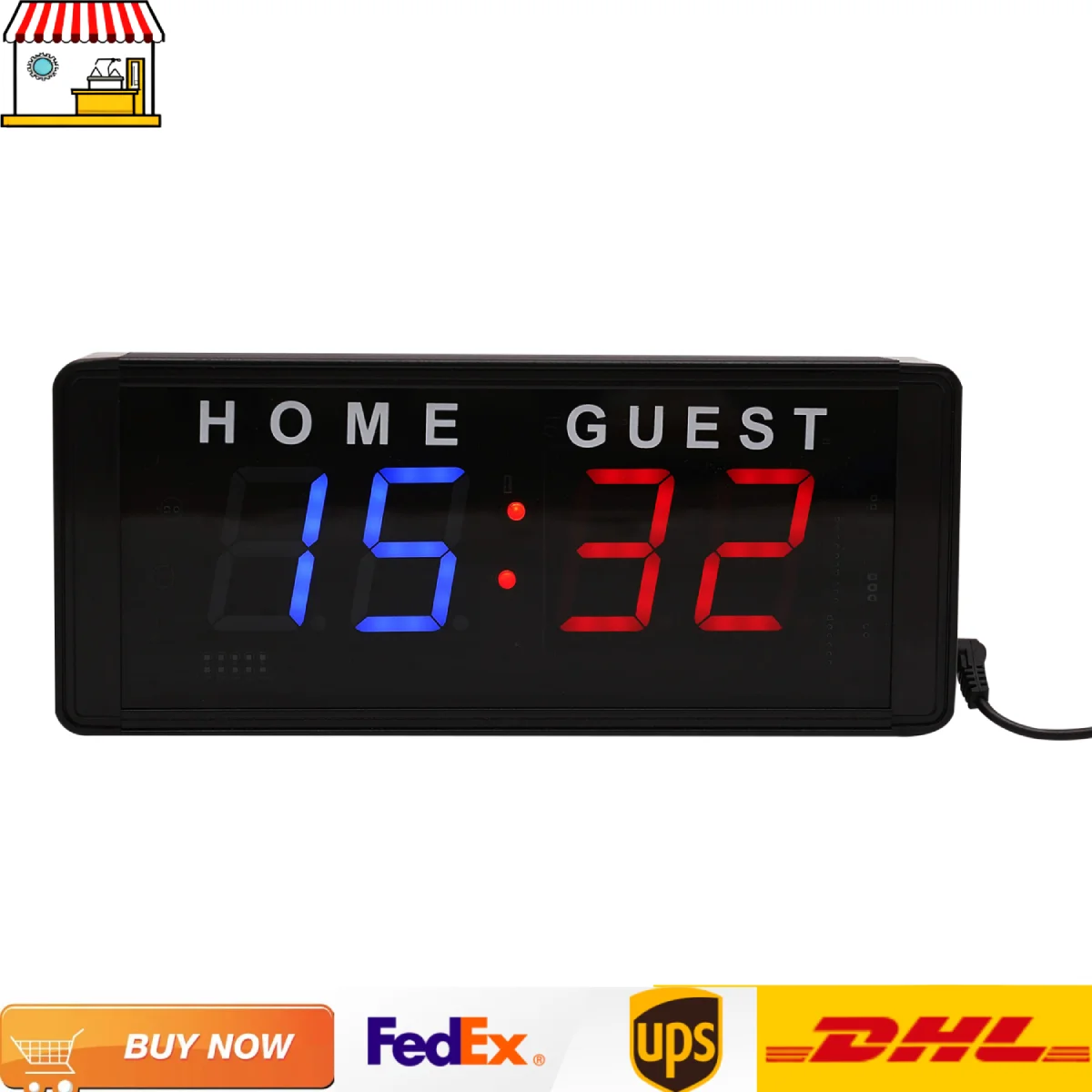 لوحة النتائج الإلكترونية للتحكم عن بعد |   لوحة النتائج لكرة السلة بينج بونج لتنس الطاولة