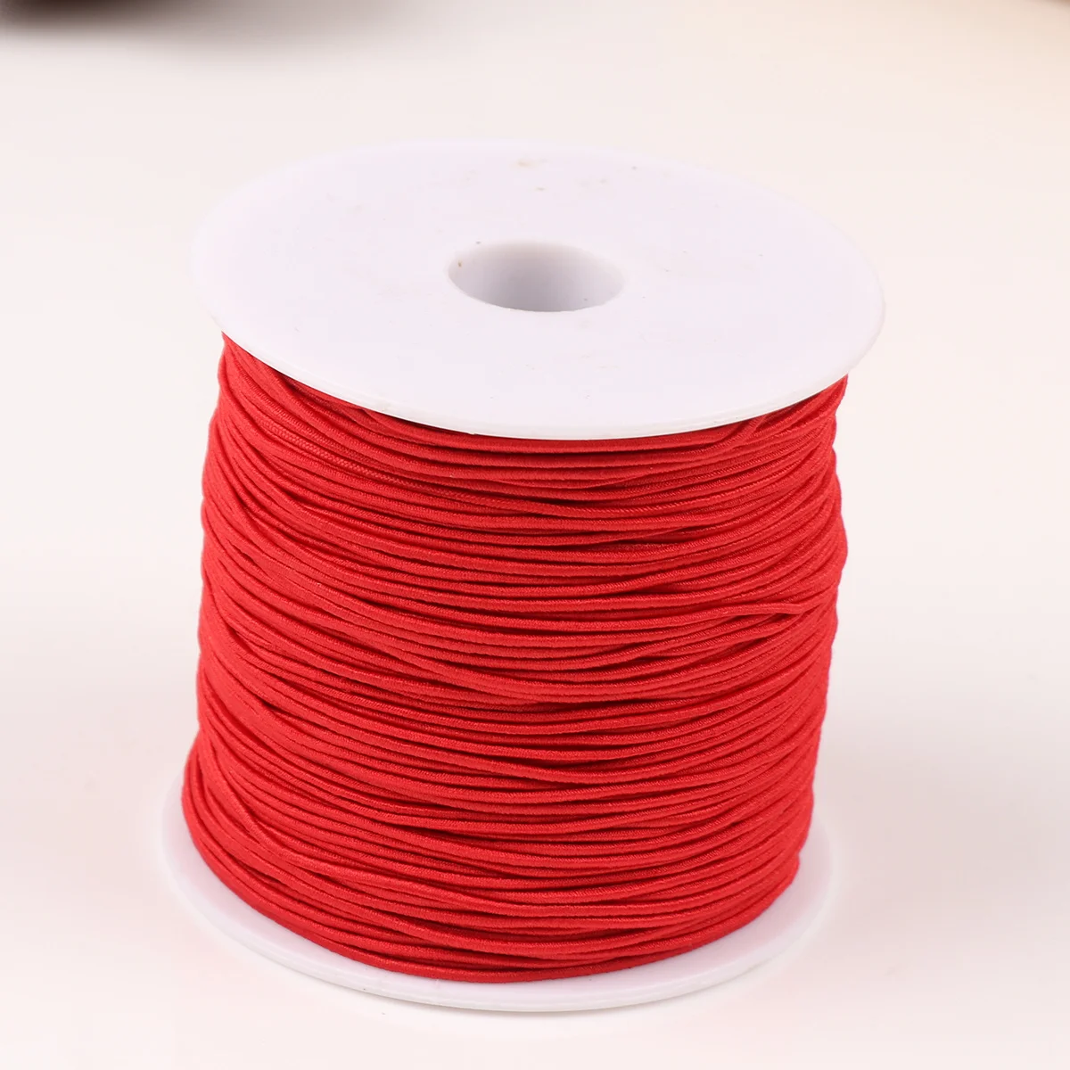 100M Red For Diy Jewelry Bracelet Necklace Beading Craft Projects Elastic Rope Beads String Jewelry Elastic Strand