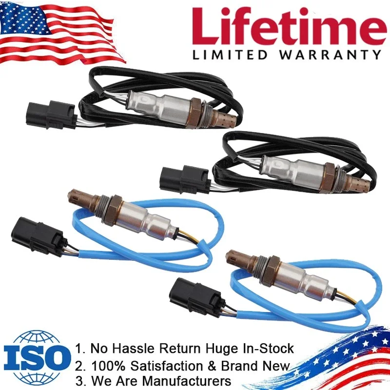 

2 датчика кислорода (O2) — 1 передний и 1 задний — для Honda Accord, Pilot, Acura 3.5 V6