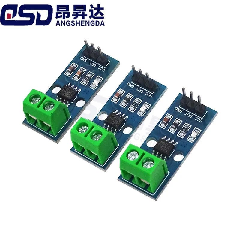 1PCS  ACS712 5A 20A 30A Range Hall Current Sensors Module ACS712 Module For Arduino 5A 20A 30A