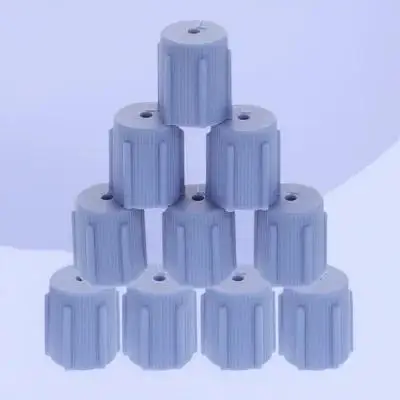 

10 шт., колпачки для автомобильных клапанов для кондиционирования воздуха, универсальные герметичные уплотнения для зарядного порта переменного тока, сменные колпачки, оборудование