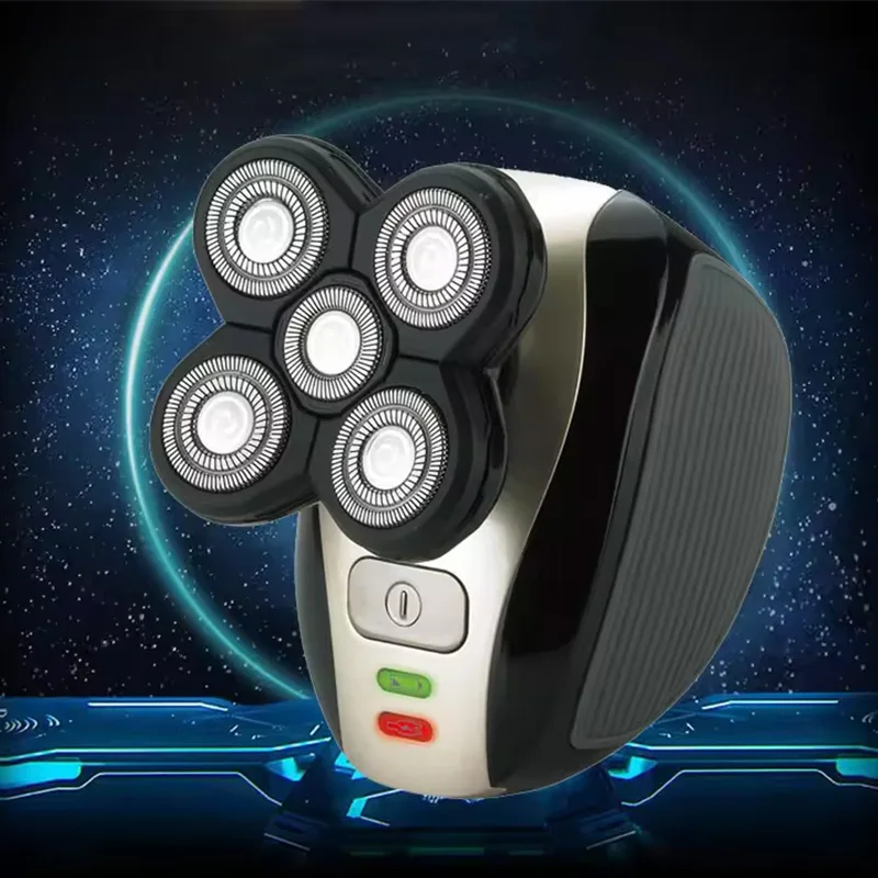 

Мужская электробритва из нержавеющей стали, водонепроницаемое устройство для лысиния, инструмент для бритья носа, бороды и волос на лице