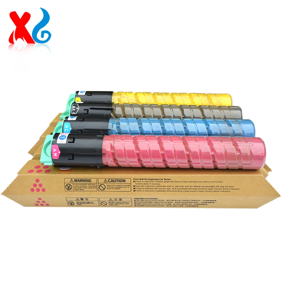 Original Refill Toner Cartridge For Ricoh Aficio MPC2030 2050 2550 2051 2551 Black 215g 10000Pages CMY 135g 5500Pages