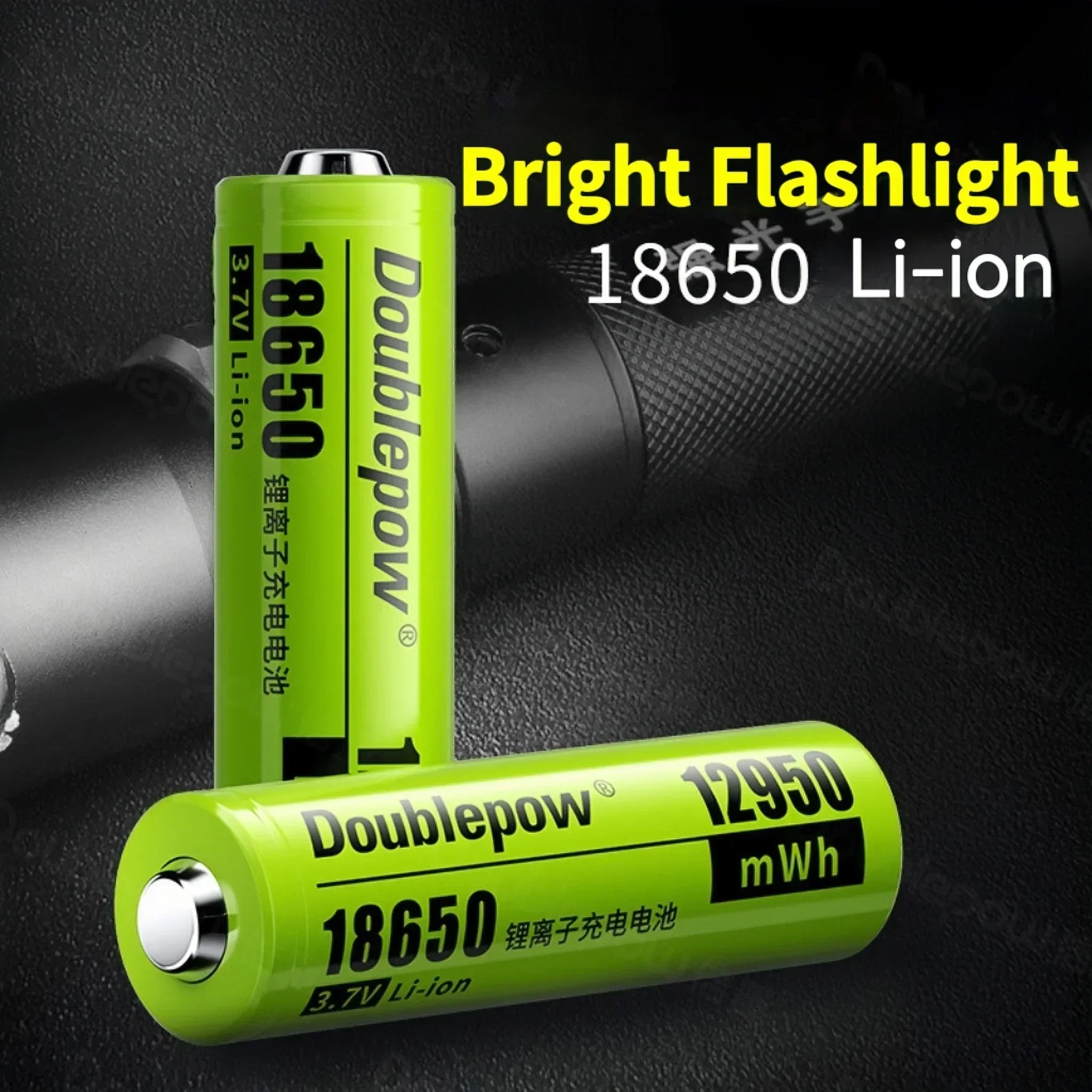 18650 rechargeable battery 3.7V 12950mWh 18650 Lithium Battery Charger for Vape Flashlight Electric toothbrushes Power bank