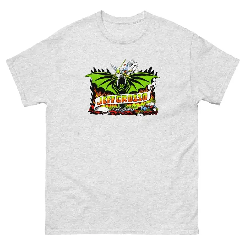Jeff Grosso T Shirt American Professional Skateboarder 80S Skateboard
