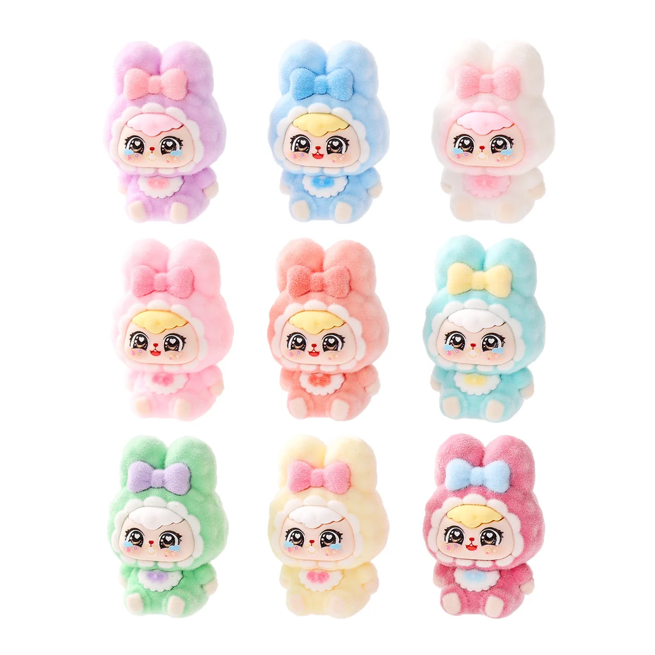 

Bowknot bunny bud craft adornment tabletop ornaments