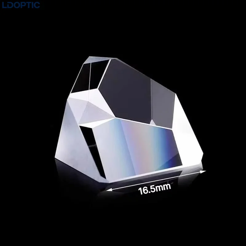 16.5mm Roof Prism Half Ridge Optical Prism, Image Invert Revert Reverse for Astronomical Telescope