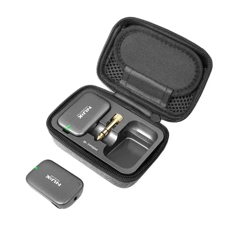 NUX B-7PSM wireless personal in-ear monitor system 24-bit 40 kHz high-quality STEREO audio transmitting