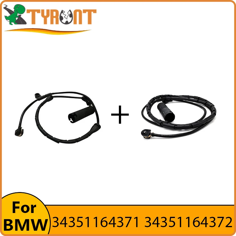 

TYRNT Front Rear Brake Pad Wear Sensor #34351164371 34351164372 For BMW 3 Series E46 E85 Z4 316i 318i 320i 323i 325i 328i