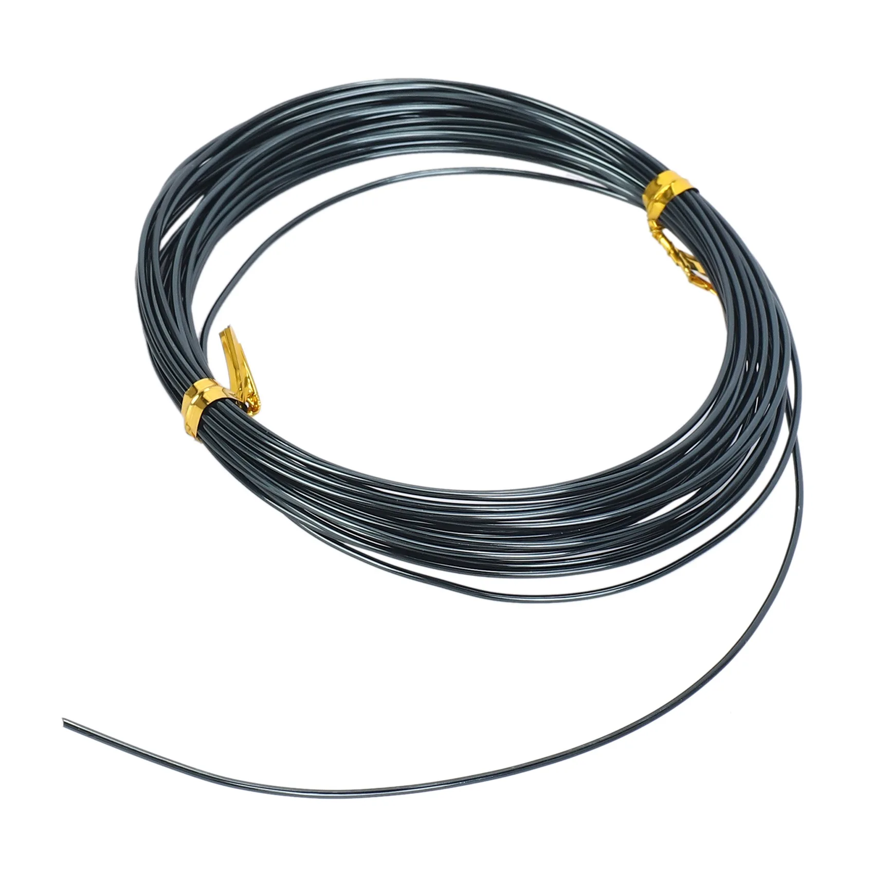 AA91 7PCS 5M Bonsai Tree Training Wires with Wire Cutter Kit Anodized Aluminum Anti-Corrosion Rust Resistant