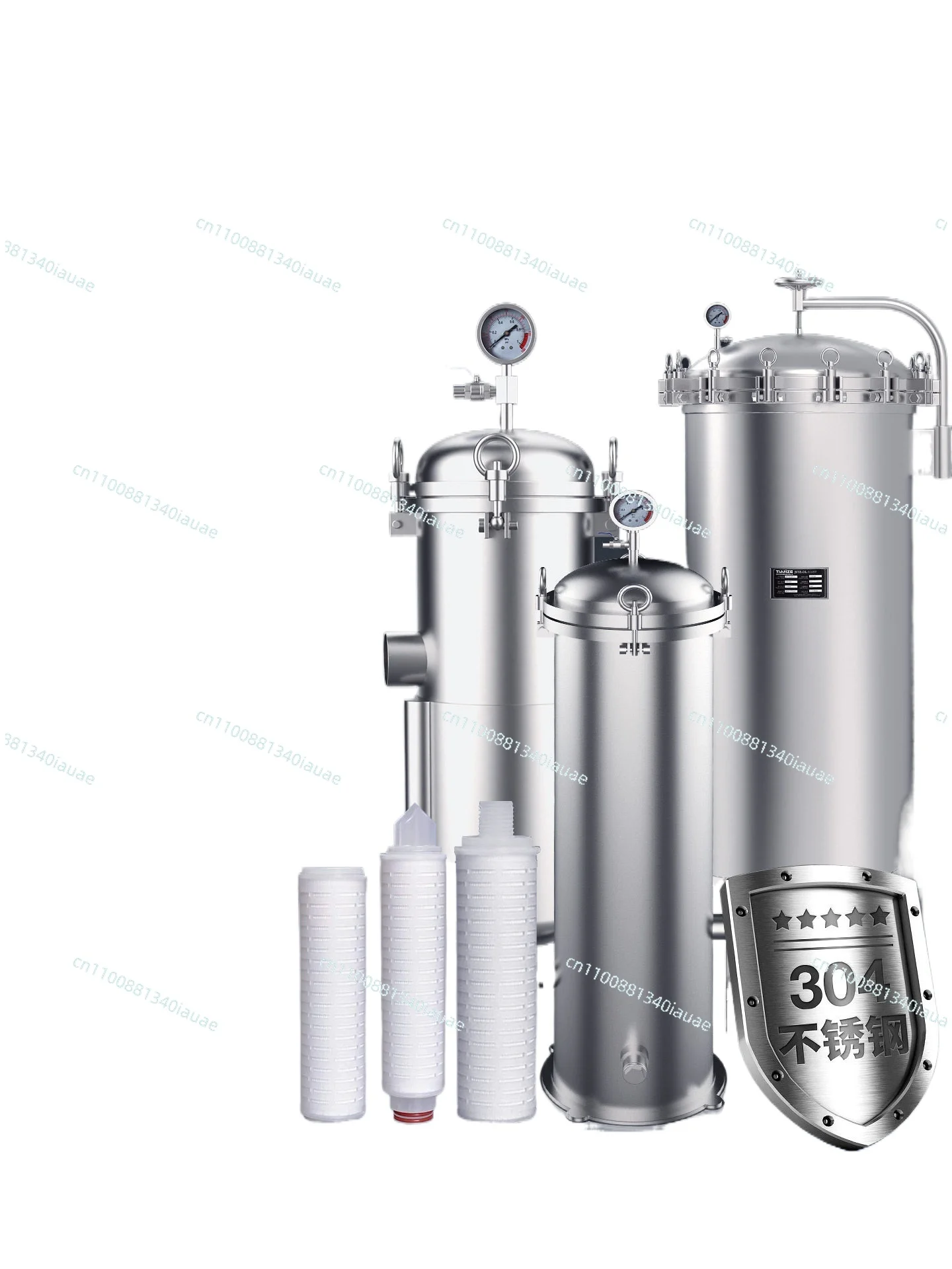 

Pp Cotton Folding Filter Element Precision Security Filter 304 Stainless Steel Front Industrial High Flux Well Cement Sand