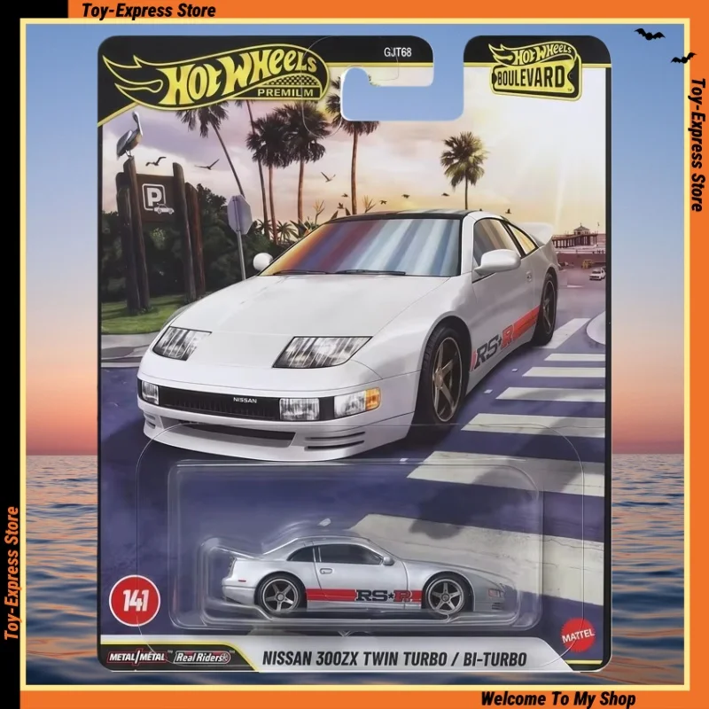 

Hot Wheels Premium 2026 Boulevard Детские игрушки Hotwheels 2026 1:64 Модель автомобиля для мальчиков Детские игрушки Nissan 300ZX Twin Turbo Коллекционная