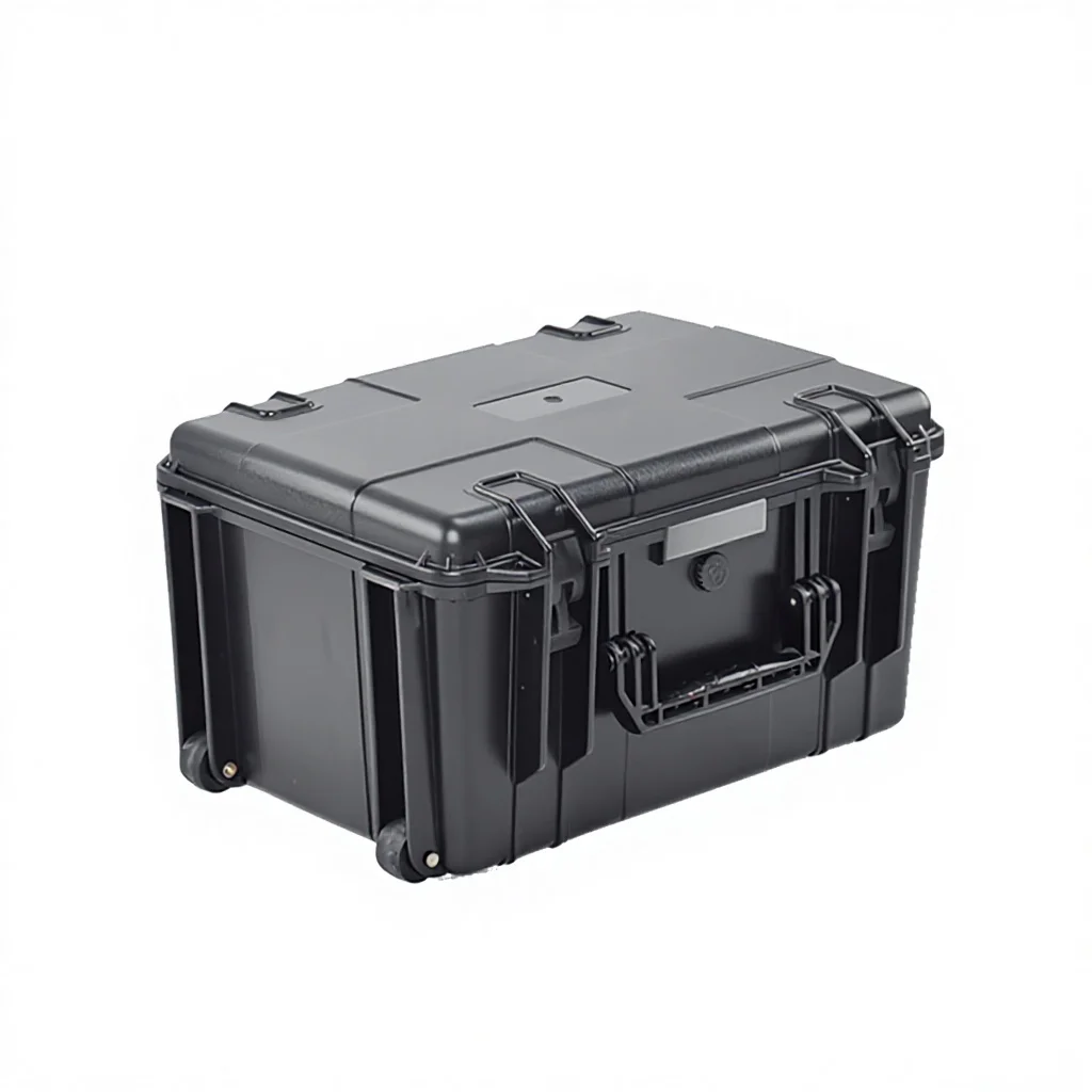DPC107 Durable IP67 Waterproof Shockproof Hard Plastic Wheeled Case For Tool Storage With Foam 545*400*280mm