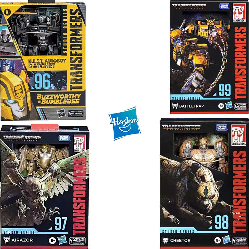 Hasbro Ss87-99 Series Bumblebee Crosshairs Battletrap The Fallen Cheetor Hot Rod and Other Autobots Action Figures Toy for Kids