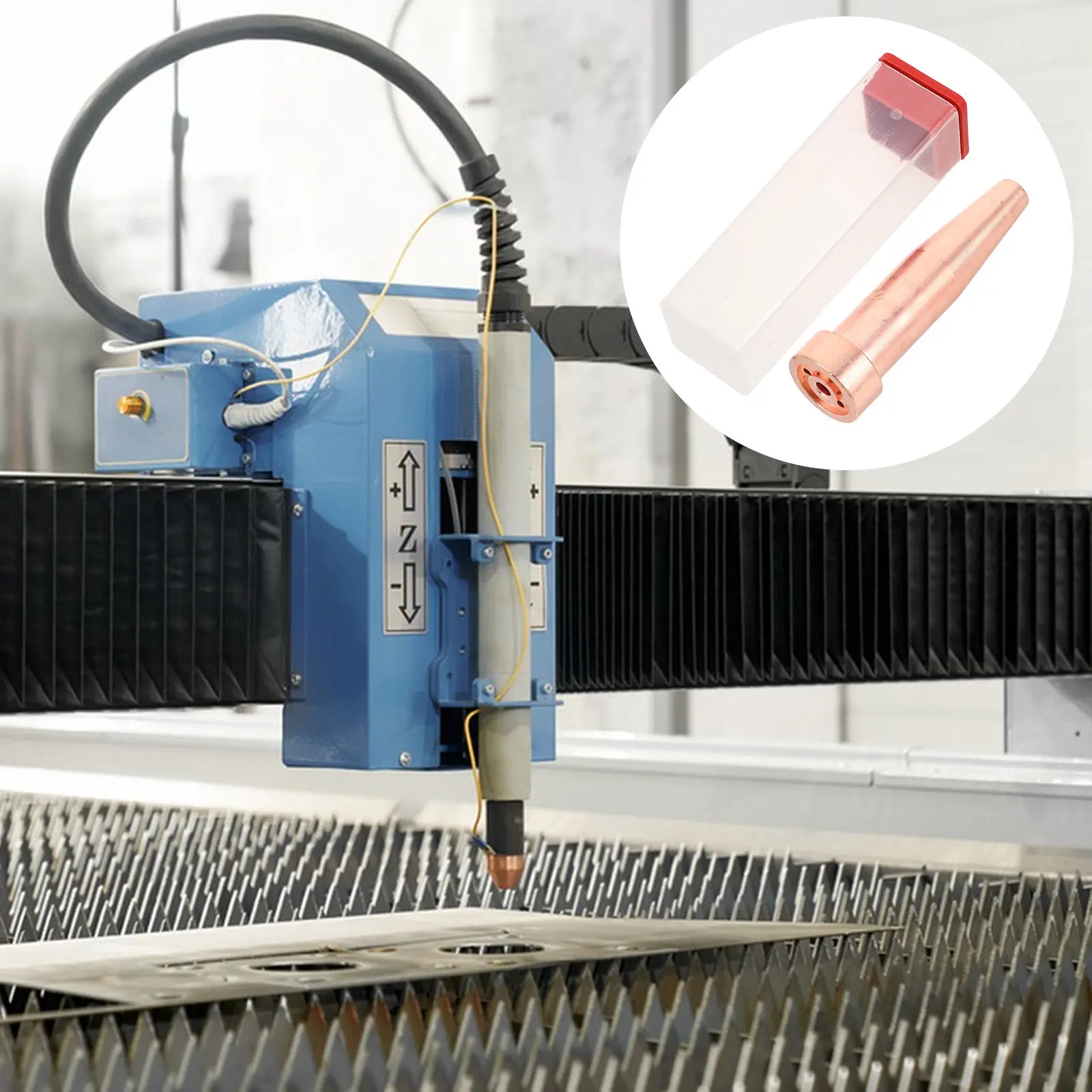 

Heavy Duty Acetylene Cutting Torch Tips Replacement for Semi Automatic Flame Cutting Machine Precision Cut Versatile