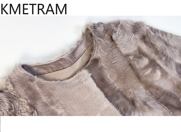 Naturalna kurtka z owczej wełny Xiaohu, dwustronna, damska, lekka, średniej długości, prawdziwe futro, zimowa odzież damska 2025 шуба