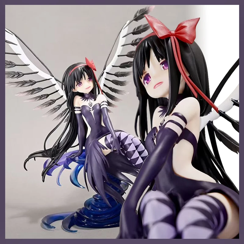 

NEW PUELLA MAGI MADOKA MAGICA Figure Akemi Homura 29cm Anime Girl PVC Action Figure Toy GK Statue Game Collection Model Gifts