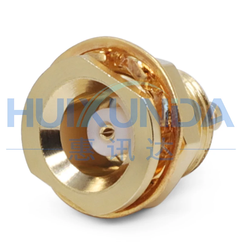 MCX-KYD-2 MCX female head through wall connector MCX-KYD MCX female head screw-in mounting DC-6G