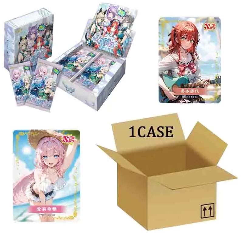 

Wholesale Goddess Story Collection Cards Case Xiao Quan Card Fancy Girl Hand-Painted Card Lovely Charming Anime Card Kids Toys