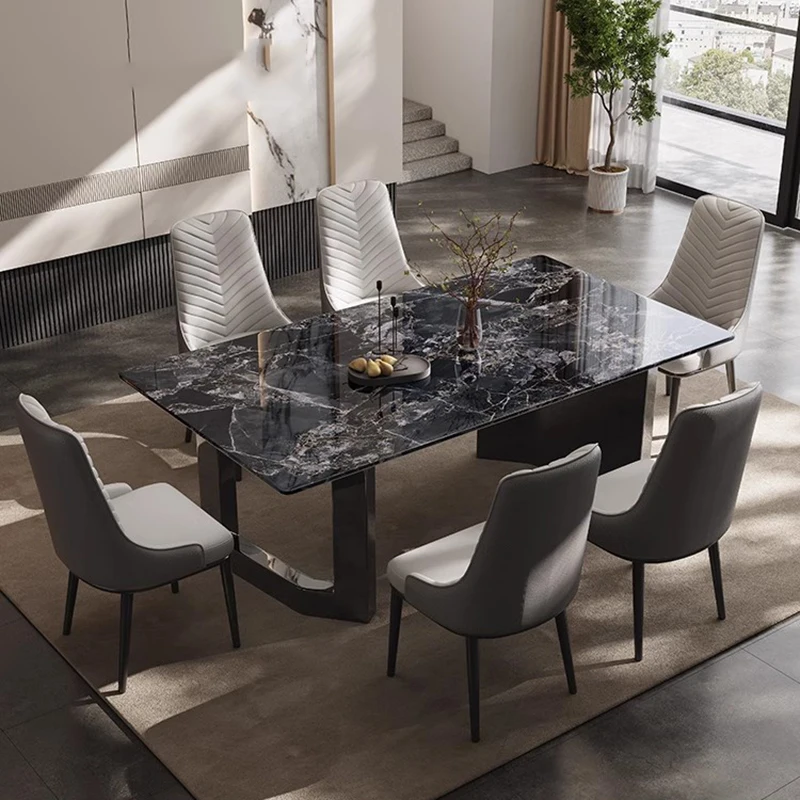 

Restaurant Tables Dinning Sets Luxury Kitchen Furniture Home Dining Table Muebles Para El Hogar Chairs Coffe Modern Center