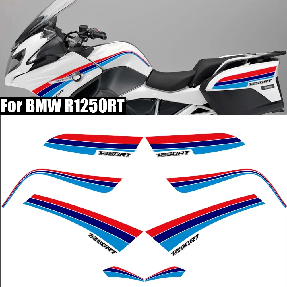 For BMW R1250RT Luggage Cases Trunk Fairing Fender Motorcycle Stickers Protector Moto Decal Kit  R1250 RT BMWR1250RT