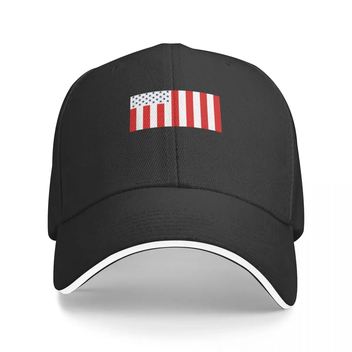 US AMERICAN CIVIL FLAG OF PEACE Baseball Cap Sunscreen Gentleman Hat For Girls Men's