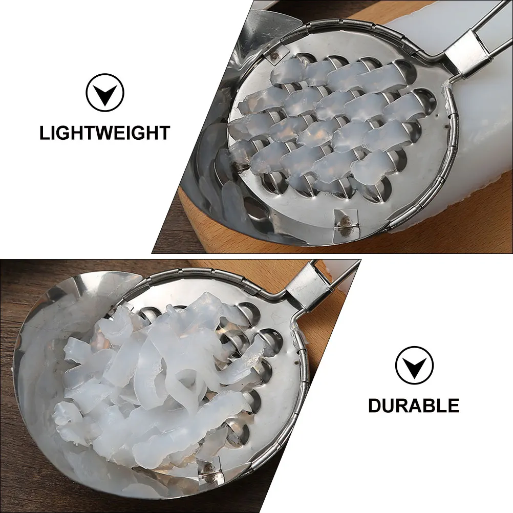 

Stainless Steel Jelly Scraper Lightweight Kitchen Tool Hanging Hole Tools Bean Jelly Scraper Vegetable Grater Cheese