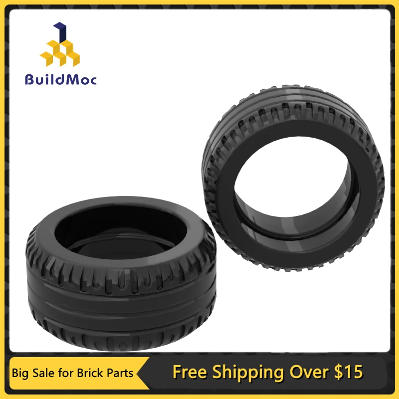 

10Pcs MOC Parts 11209 Tire 21 x 9.9 Compatible Bricks DIY Assmble Building Blocks Particle Kid Puzzle Brain Toy Gift