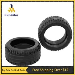 10Pcs MOC Parts 11209 Tire 21 x 9.9 Compatible Bricks DIY Assmble Building Blocks Particle Kid Puzzle Brain Toy Gift