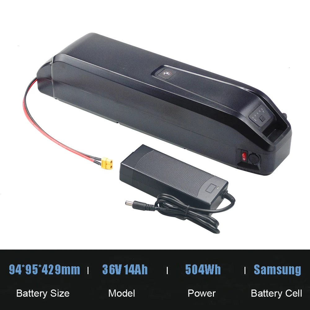 Verwijderbare elektrische fietsbatterij 36V 10,4Ah lithium-ionbatterij voor ESKUTE M100 elektrische fiets