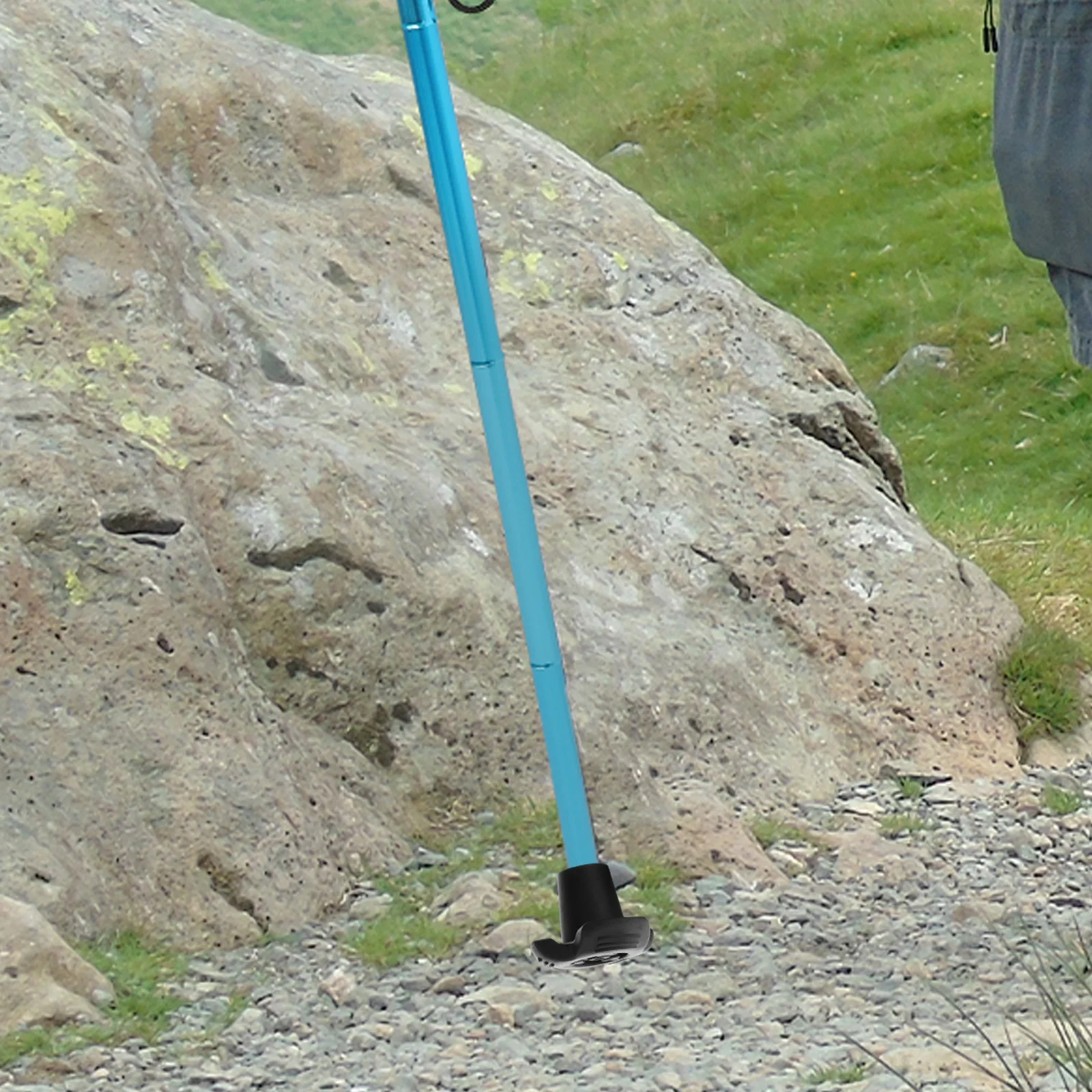 

5Pcs Hiking Pole Rubber Tips Replacement Walking Stick Caps Durable Protectors Feet for Outdoor Trekking Accessories