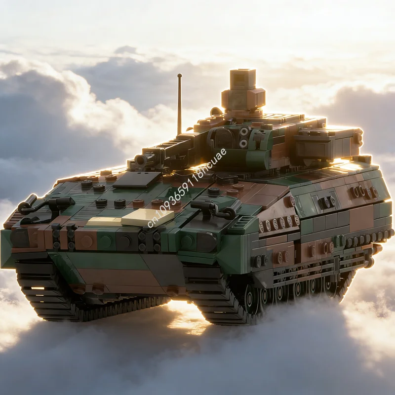 

1008pcs MOC Schützenpanzer Puma 1 Scale Model Building Blocks Christmas Gift Toy Architecture DIY Creative Idea Education