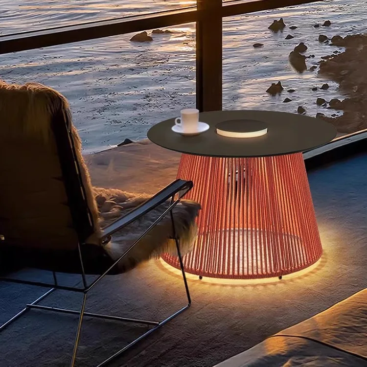 ไฟโต๊ะกาแฟ ไฟโซลาร์กลางแจ้ง ไฟสวน ไฟระเบียง ไฟสร้างบรรยากาศ ไฟสวนระเบียง