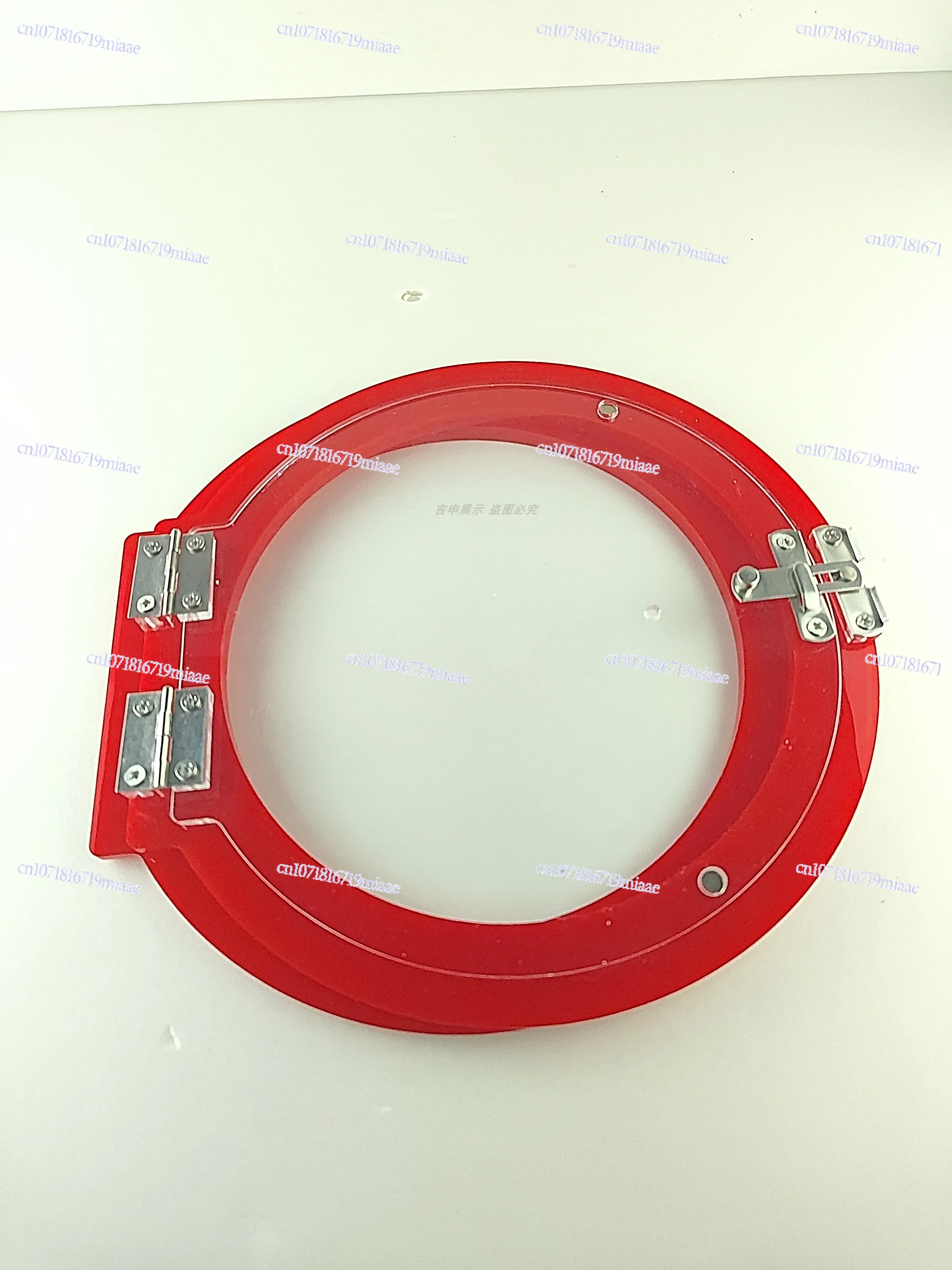 Acrylic Round Vegetable Market Luwei Deli Sale Transaction Takeaway Window Luchi Glass Small Door