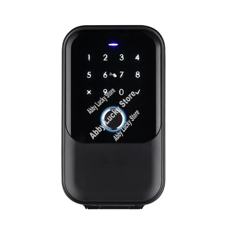 

Waterproof Cover Safe Tuya Code Fingerprint Bluetooth Wifi Smart Key Box App Remote Wall Mount Combination Door Lock Box-A79U