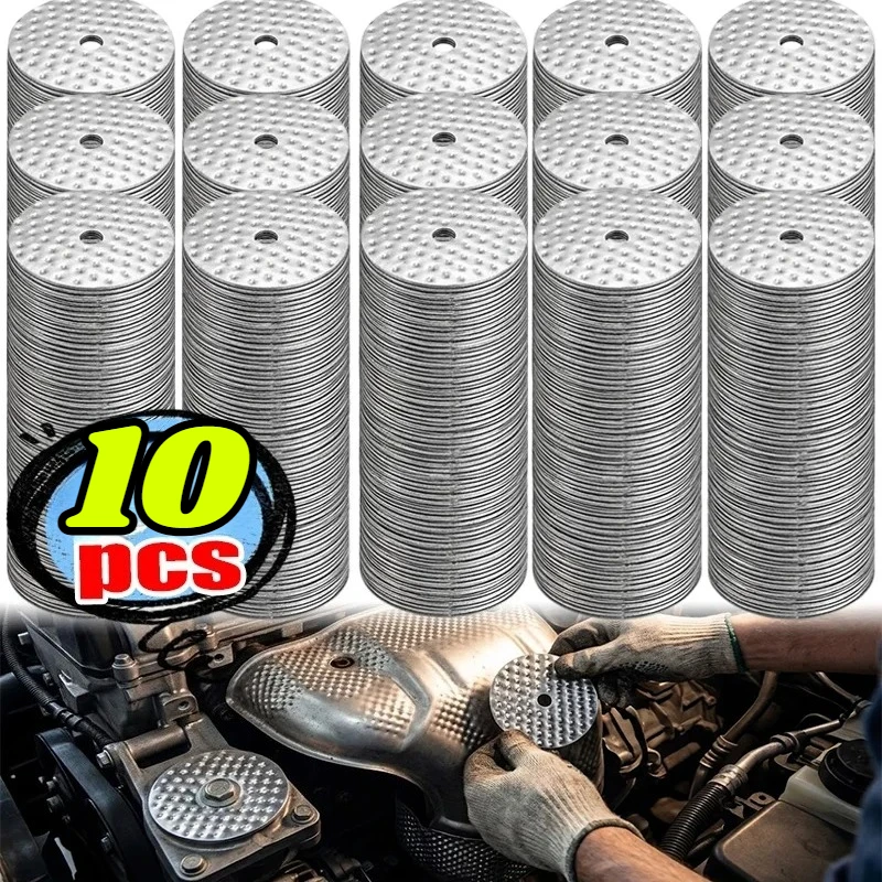 Heat Shield Retaining Washer Gasket Thermal Barrier Engine Bay Insulation Clip for Auto Motorcycle Exhaust Pipe Fireproof Pad