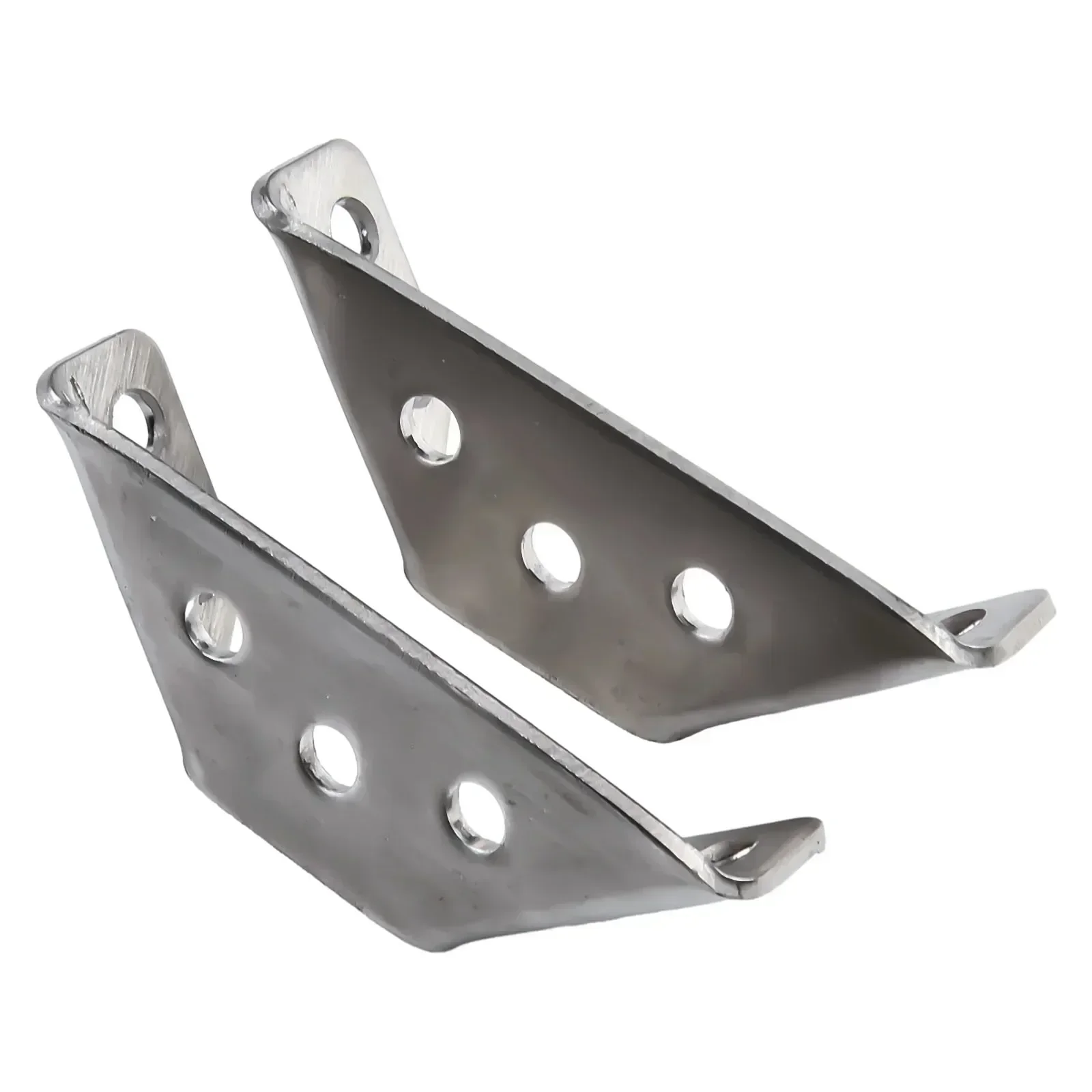 Corner Brackets Strong Support Capacity 4PCS Stainless Steel Angle Corner Brackets for Multiple Wood Connections