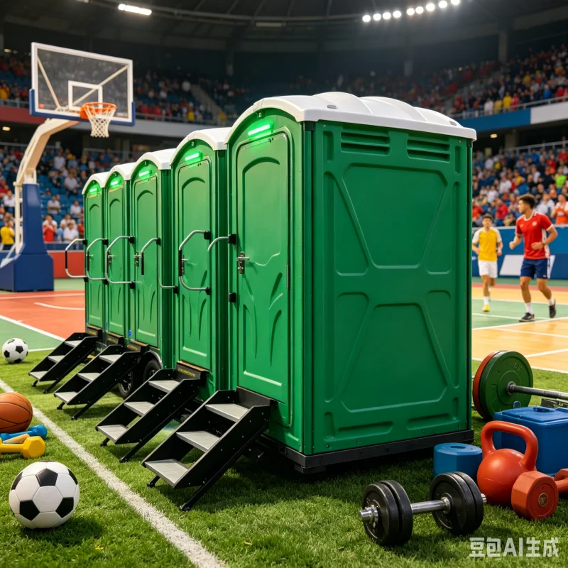6 Station Restroom Trailer For Commercial Events Construction Sites Wholesale Price Factory Direct Market Vendor Support view 6