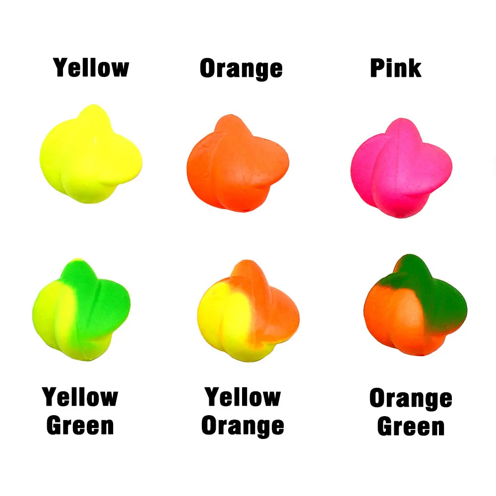 Topranc 20/24 قطعة من طُعم صيد الأسماك في المياه المالحة رغوة بوبرز طُعم عوامة دوارة